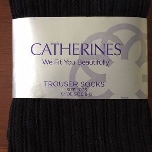 CATHERINES TROUSER SOCKS NWT  Two pairs. Knee Hi